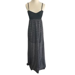 Billabong black and white maxi.  Size Small